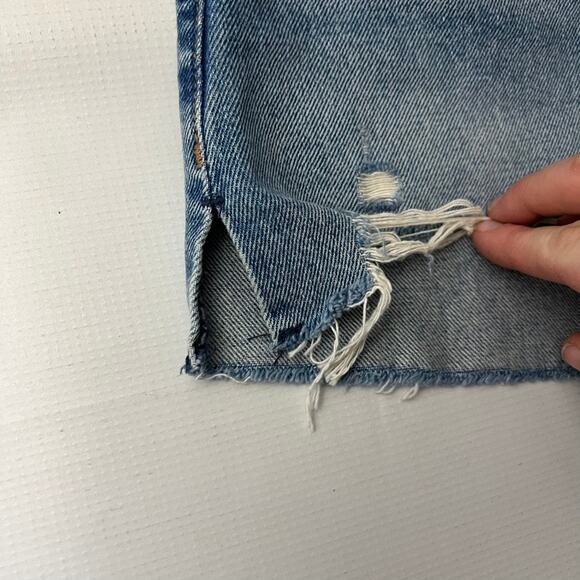 Abercromie & Fitch The Boyfriend Shorts Mid Rise Women Size 0 NEW - Picture 10 of 10